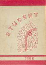 Port Huron High School 1953 yearbook cover photo