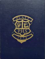 Platt High School 1974 yearbook cover photo