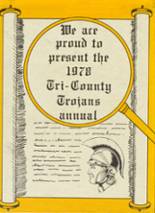 1978 Tri-County High School Yearbook from Thornburg, Iowa cover image