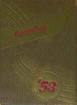 1953 Grandfalls-Royalty High School Yearbook from Grandfalls, Texas cover image