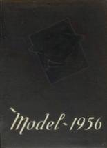 Model High School 1956 yearbook cover photo