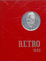 Wapakoneta High School 1963 yearbook cover photo