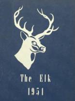 Elk Point High School 1951 yearbook cover photo