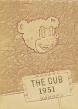 Olney High School 1951 yearbook cover photo