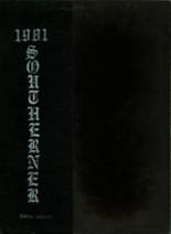 1981 South Rowan High School Yearbook from China grove, North Carolina cover image