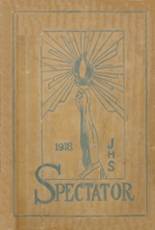 Greater Johnstown High School 1918 yearbook cover photo