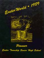 Exeter Township High School 1989 yearbook cover photo