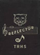 Three Rivers High School 1947 yearbook cover photo