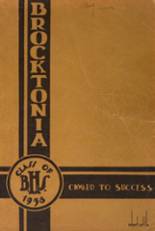 1935 Brockton High School Yearbook from Brockton, Massachusetts cover image