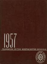 The Westminster Schools 1957 yearbook cover photo