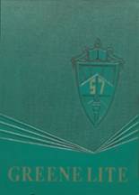 Central High School 1957 yearbook cover photo
