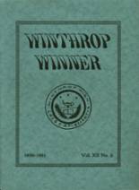 Winthrop High School 1931 yearbook cover photo