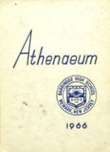Barringer High School 1966 yearbook cover photo