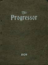 Dysart-Geneseo High School 1924 yearbook cover photo