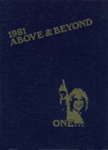 James Robinson Secondary School 1981 yearbook cover photo