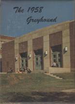 Handley High School 1958 yearbook cover photo