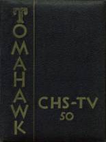 Carlyle High School 1950 yearbook cover photo