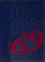 Seaman High School 1969 yearbook cover photo