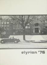 Elyria High School 1976 yearbook cover photo