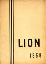 Red Lion Area High School 1958 yearbook cover photo