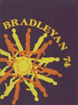 Bradley-Bourbonnais High School 1974 yearbook cover photo