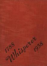 Wadsworth High School 1938 yearbook cover photo