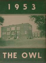 Saunemin High School 1953 yearbook cover photo