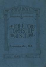 Middletown Township High School 1926 yearbook cover photo
