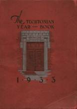 Buffalo Technical High School 1933 yearbook cover photo
