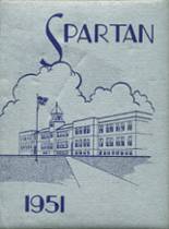 Sparta High School 1951 yearbook cover photo