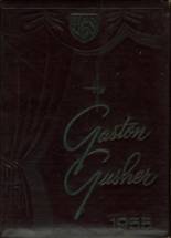 Gaston High School 1955 yearbook cover photo