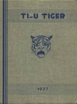 Tigard High School 1937 yearbook cover photo