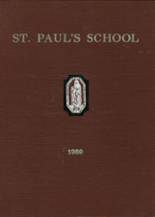 St. Paul's School 1969 yearbook cover photo
