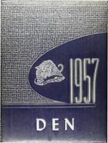 Daingerfield High School 1957 yearbook cover photo