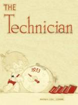 Phoenix Technical School 1953 yearbook cover photo