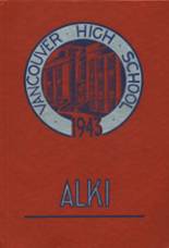 Vancouver High School 1947 yearbook cover photo