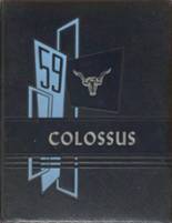 1959 Western High School Yearbook from Newnan, Georgia cover image