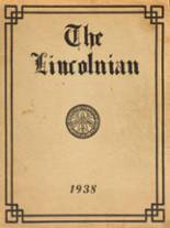 Lincoln Academy 1938 yearbook cover photo