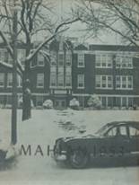 Maysville High School 1953 yearbook cover photo