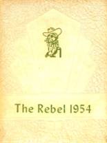 Rehobeth High School 1954 yearbook cover photo