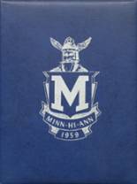 Minneota Public High School 1959 yearbook cover photo