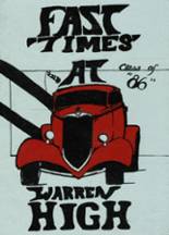 1986 Warren High School Yearbook from Warren, Illinois cover image