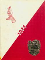 1974 Cardinal High School Yearbook from Eldon, Iowa cover image