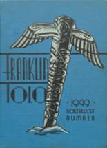 Franklin High School 1949 yearbook cover photo