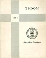 Ascension Academy 1964 yearbook cover photo