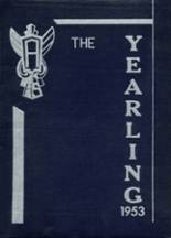 1953 Albany High School Yearbook from Albany, Indiana cover image