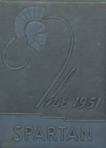Emery High School 1951 yearbook cover photo