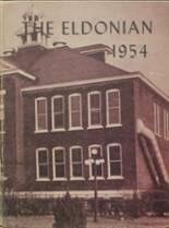 Eldon High School 1954 yearbook cover photo