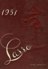 Clarion High School 1951 yearbook cover photo