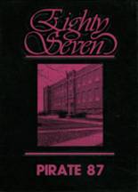 Continental High School 1987 yearbook cover photo